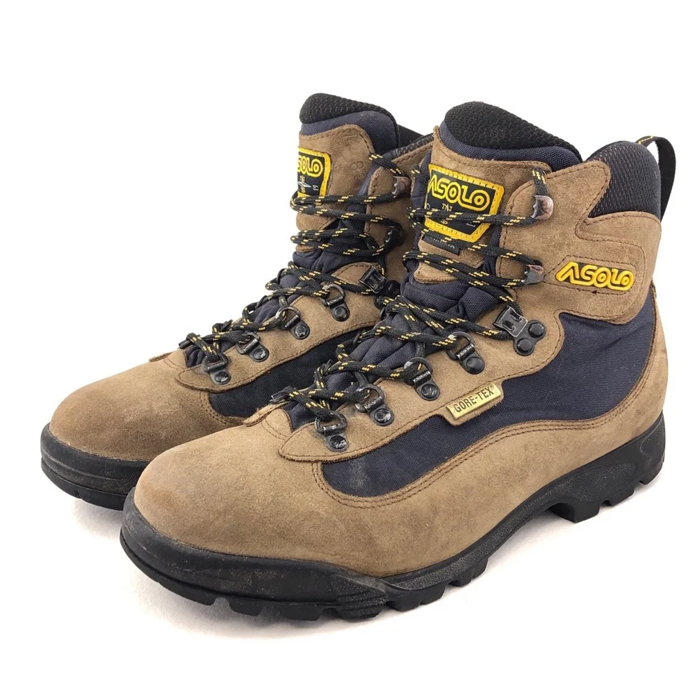 Asolo Rainier Mid GTX Backpacking Hiking Boots 9